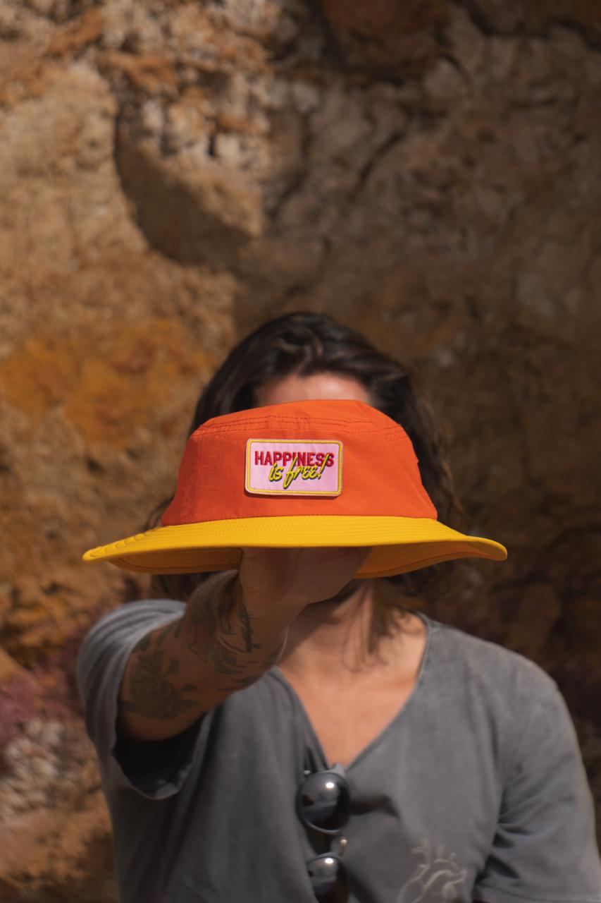 Happiness is free - Velcro Patch