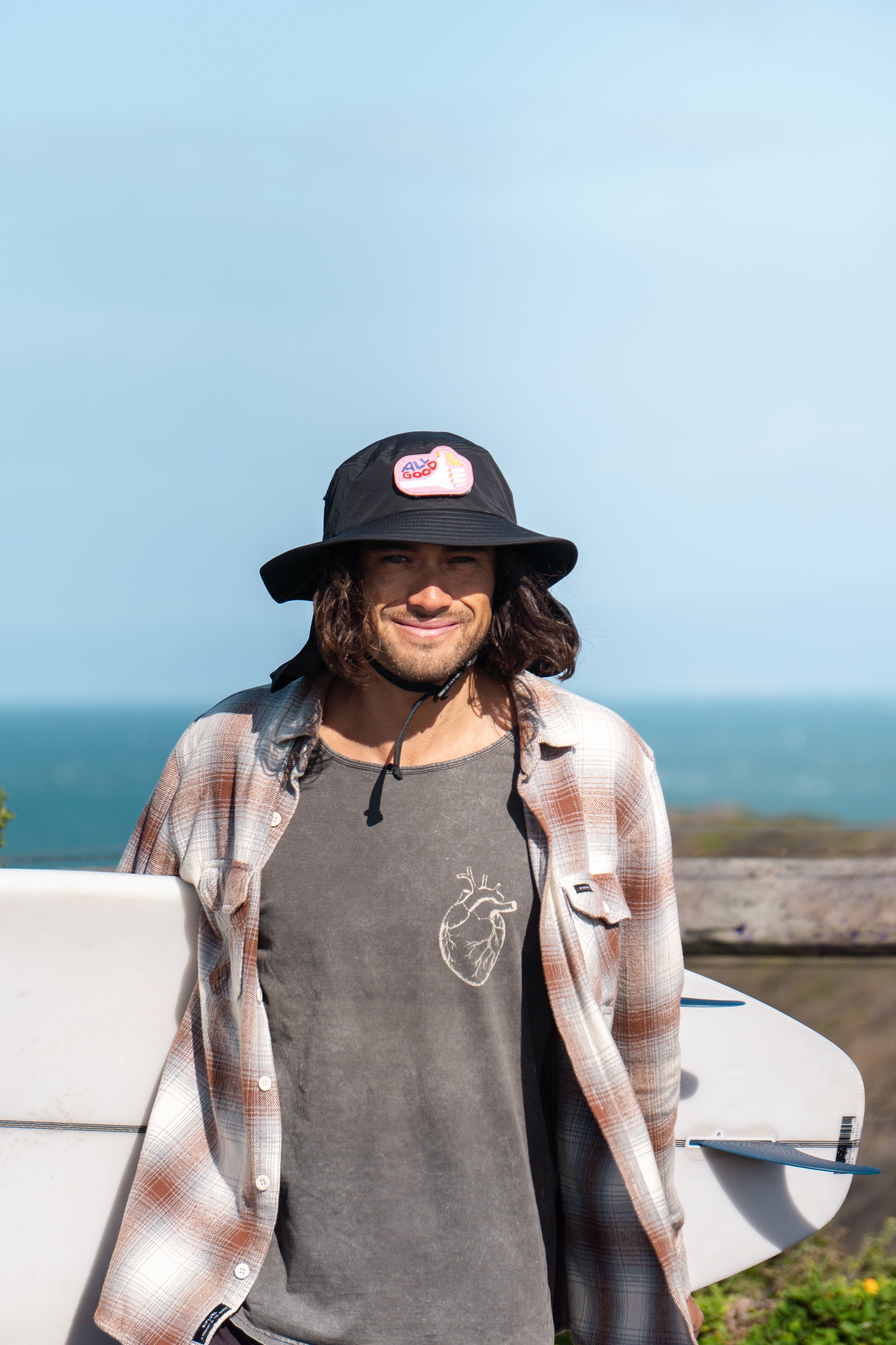 Feel Good Surf Hat - Classic Black