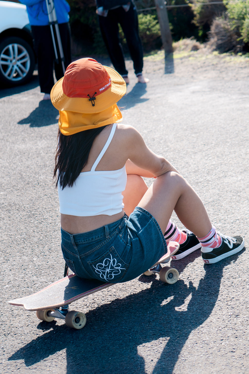 Feel Good Surf Hat - Orange / Yellow
