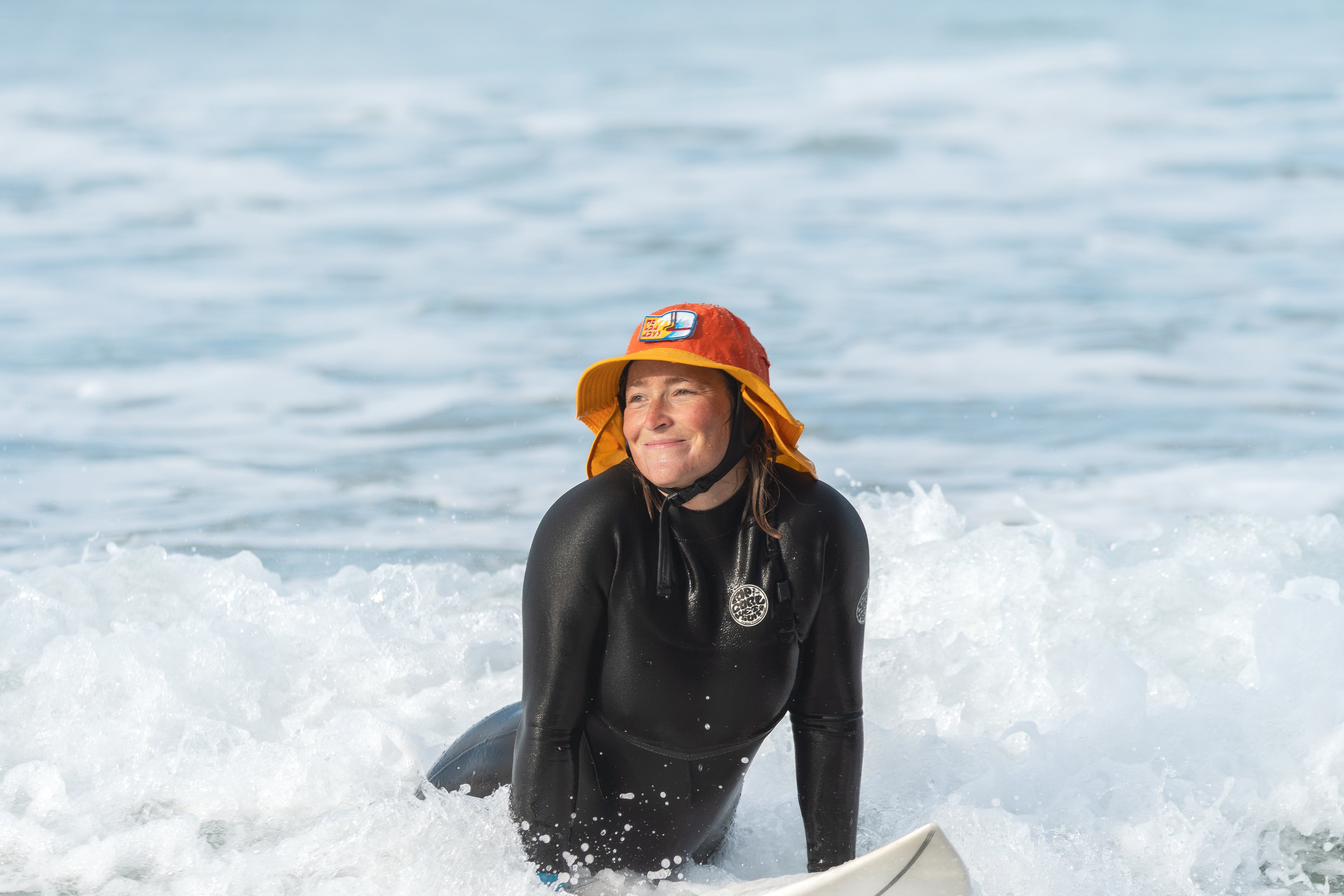Feel Good Surf Hat - Orange / Yellow