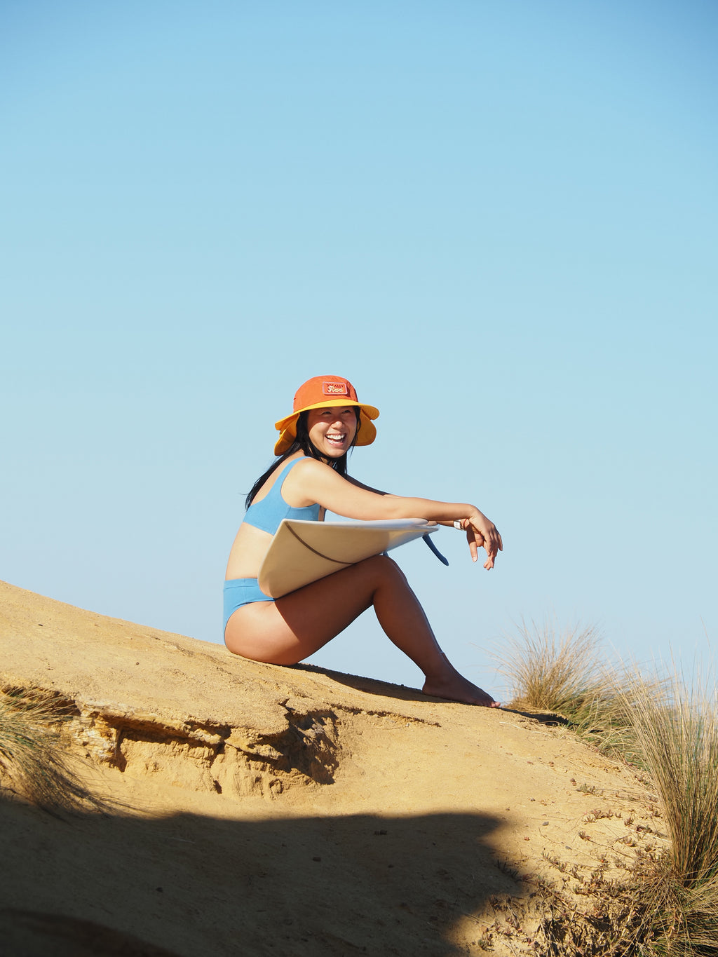 Feel Good Surf Hat - Orange / Yellow