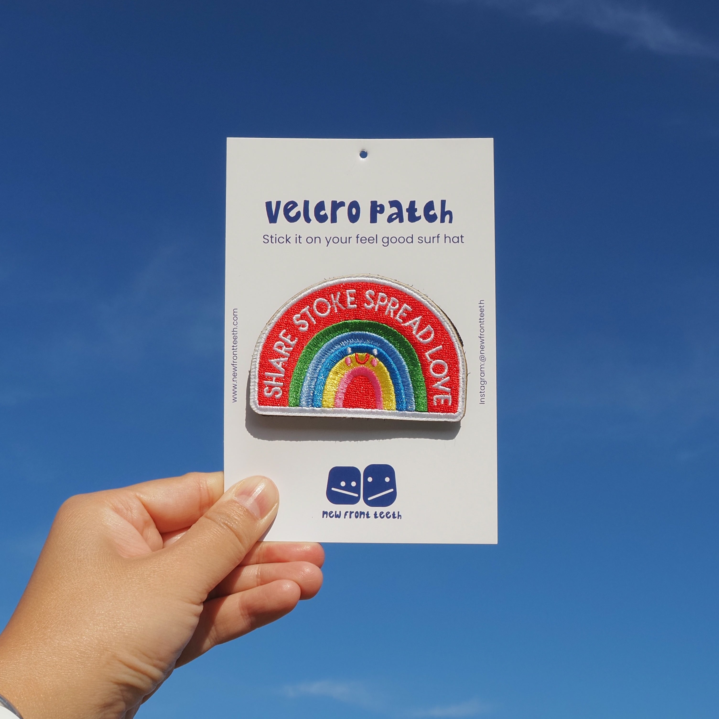 Share stoke spread love  - Velcro Patch